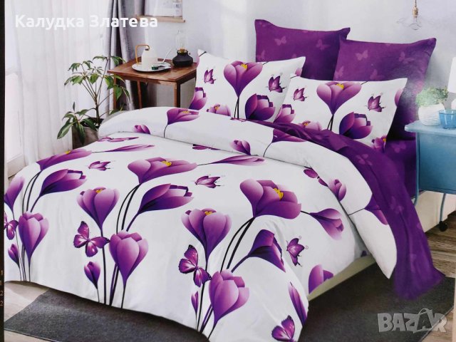 Луксозни спални комплекти от сатениран памук , снимка 1 - Спално бельо - 43094524