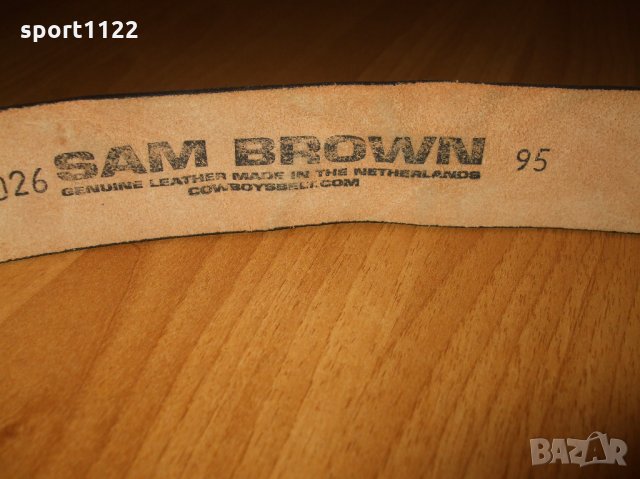 Sam Brown/естествена кожа/дамски колан , снимка 3 - Колани - 27070031