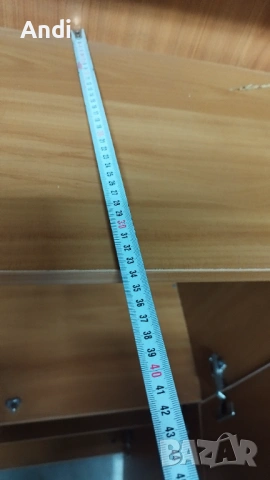 Двукрил гардероб с четири врати - Офис шкаф с рафтове 80/35/200 см, снимка 4 - Шкафове и рафтове - 53574879