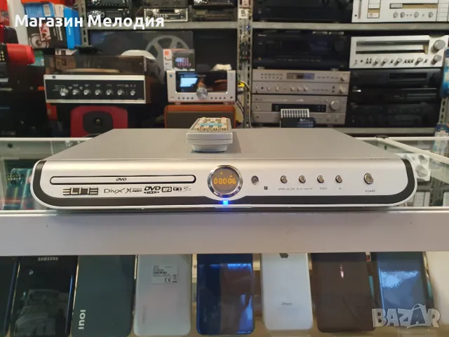 ДВД ELITE PV-374X / DVD Player ELITE PV-374X Има дистанционно, не е оригинално, но изпълнява повечет, снимка 1 - Плейъри, домашно кино, прожектори - 48309178