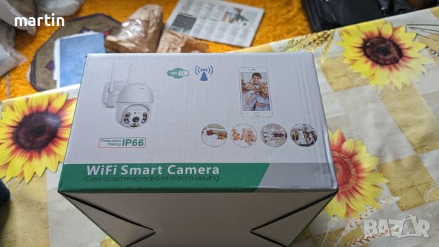 Безжична IP камера с LAN 5MP нощно виждане, FULL HD водоустойчива, снимка 5 - IP камери - 43299752