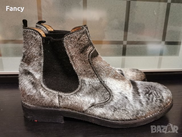 Дамски боти дълъг косъм 40,5 номер 