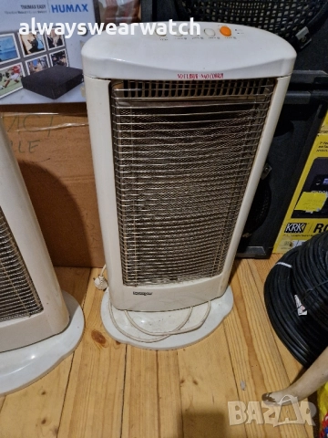 Електрически печки с нагреватели / въртящи се, снимка 3 - Отоплителни печки - 51502471