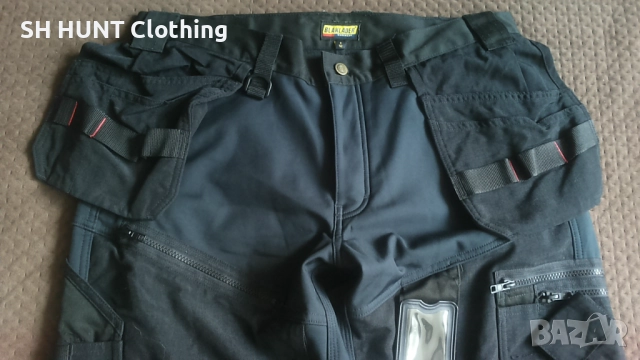 BLAKLADER 1500 CRAFTSMAN Softshell Winter Trouser размер 52 / L зимен работен панталон W4-662, снимка 4 - Панталони - 52618201