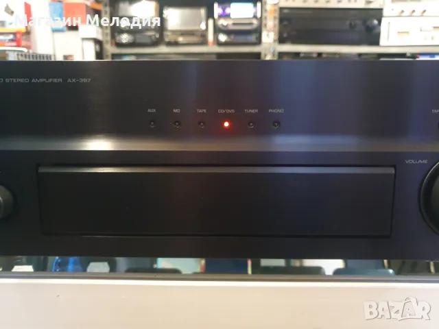 Усилвател Yamaha AX-397 Две по 95 вата на 4 ома. В отлично техническо и визуално състояние., снимка 4 - Ресийвъри, усилватели, смесителни пултове - 49189932