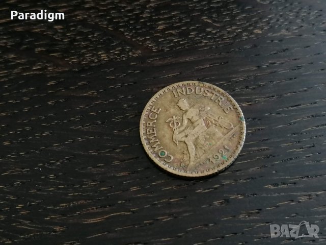 Монета - Франция - 1 франк | 1921г., снимка 2 - Нумизматика и бонистика - 28229163