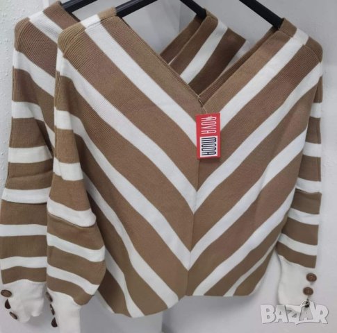 Ефектна блуза , снимка 2 - Блузи с дълъг ръкав и пуловери - 43715349