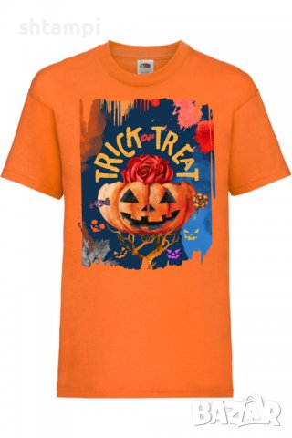 Детска тениска Halloween 10,Halloween,Хелоуин,Празник,Забавление,Изненада,Обичаи,, снимка 7 - Детски Блузи и туники - 38156662