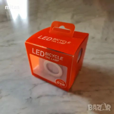 LED TAIL LIGHT стоп светлина за велосипед колело с висока яркост - USB, снимка 12 - Аксесоари за велосипеди - 27895776