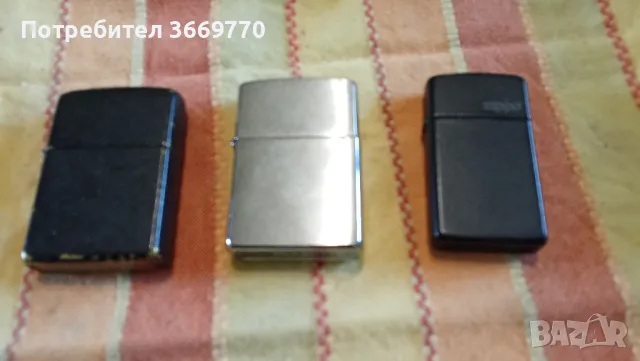 Лот от 3 винтидж запалки Zippo