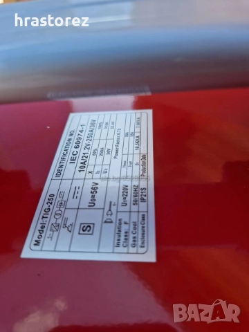 Електрожен + АРГОН 250RED - PROFESSIONAL - Аргонов заваръчен апарат, снимка 7 - Други машини и части - 52078746