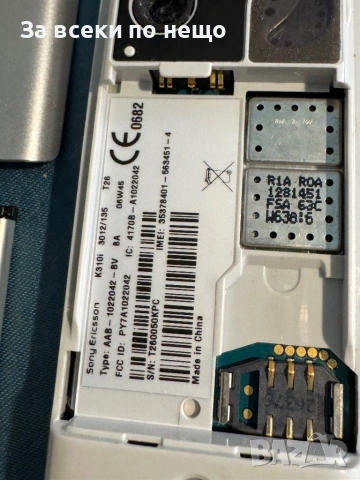 Sony Ericsson K310i , РАБОТИ С А1, снимка 18 - Sony Ericsson - 53379521