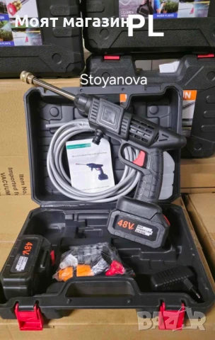 Акумулаторна водоструйка с 2 батерии 48V Код P455, снимка 3 - Други инструменти - 50062989