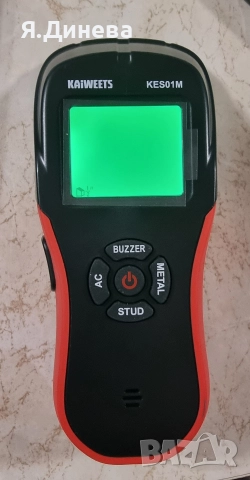 Уред за откриване на кабели,метал и др Kaiweets Ket01M, снимка 4 - Друга електроника - 52855554
