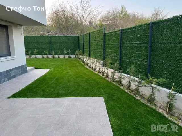 Ограда. Оградни пана и колове. Декоративна мрежа. Врати и портали., снимка 6 - Градински мебели, декорация  - 38924681