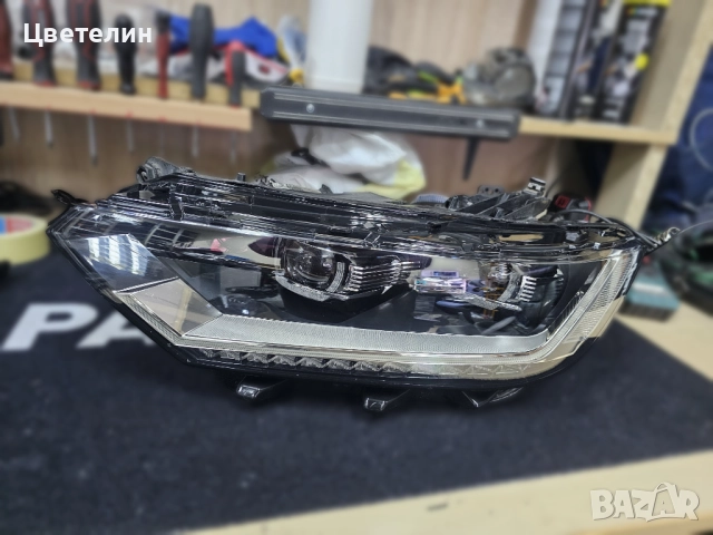 Ляв фар за VW Passat B8 lqv far пасат б8, снимка 2 - Части - 52945195