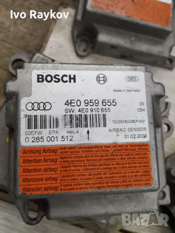 Централа AIRBAG за AUDI A8 4E0959655 0285001512 4E0 959 655 0 285 001 512 , снимка 2 - Части - 48041995