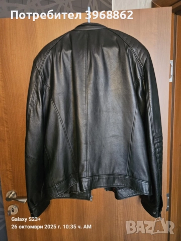 Кожено яке , снимка 4 - Якета - 52215210
