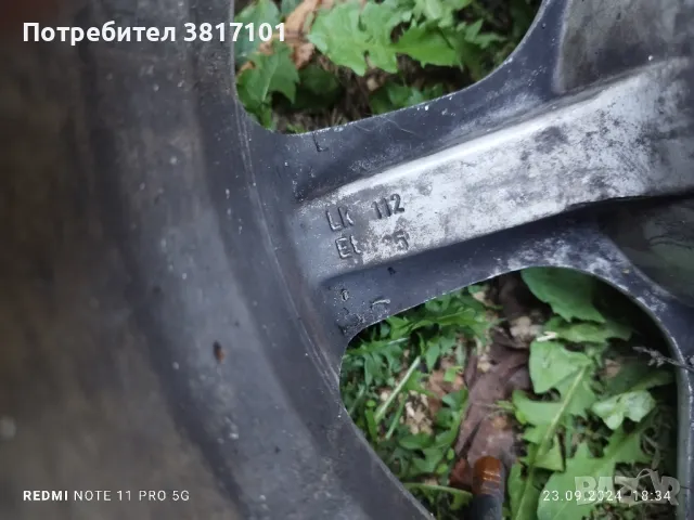 алуминиеви джанти 16 5.110, снимка 3 - Гуми и джанти - 47334164
