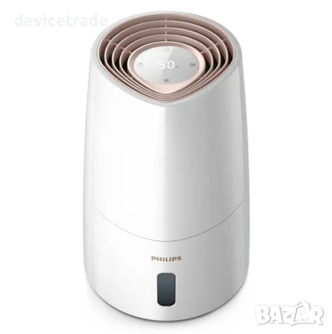 Овлажнител Philips HU3916/10, 25W, 3L, бяло/розово злато