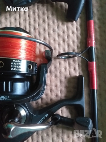 Токоз 2,70м с чисто нови макари , снимка 11 - Въдици - 52904219