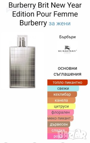 Дамски парфюм Burberry brit for women limited edition 55/100ml EDP , снимка 6 - Дамски парфюми - 43375627