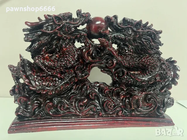 Статуетка дракони, снимка 4 - Други ценни предмети - 47361079