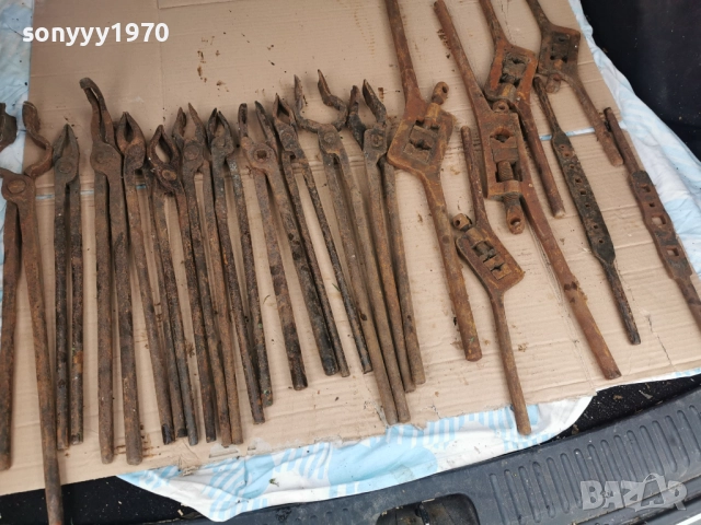 18бр ковашки клещи и инструменти 1812252000, снимка 13 - Други инструменти - 52841137