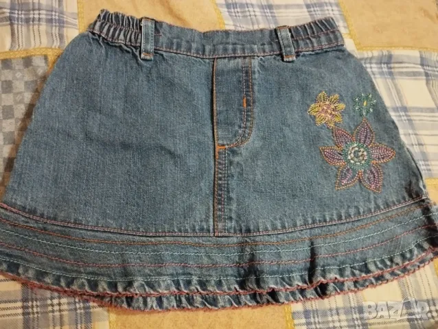 Дънкови поли , снимка 3 - Детски рокли и поли - 45748487