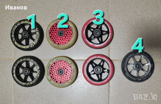 Колела за тротинетка 