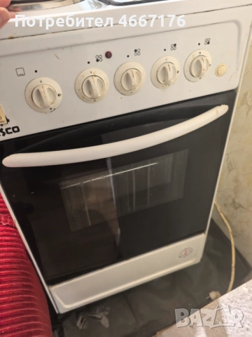 Комбинирана печка газ и ток, снимка 3 - Печки, фурни - 52633578