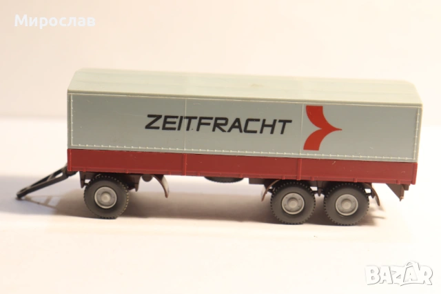 WIKING H0 1/87 РЕМАРКЕ КАМИОН МОДЕЛ ТИР