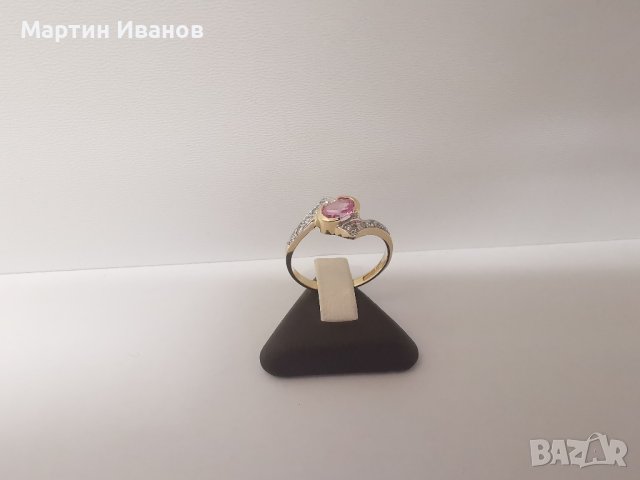 Златен пръстен 18 карата , снимка 1 - Пръстени - 43195946