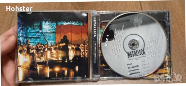 Metallica - S&M (2 CD) - оригинал, снимка 2 - CD дискове - 43772677