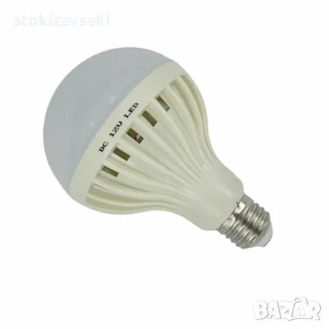 LED крушка 720LM 6400K 12V 12W E27, снимка 1 - Крушки - 49509840