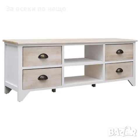 ТВ шкаф, 108x30x40 cм, дърво от пауловния масив Код P217, снимка 1