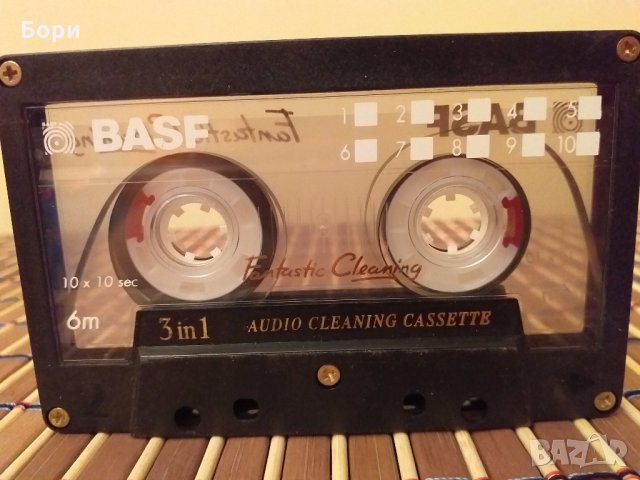 BASF 3in1 audio cleaning , снимка 2 - Аудио касети - 27493506