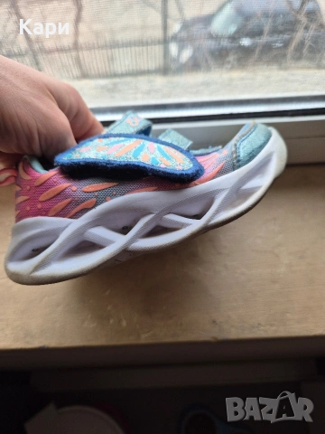 Skechers светещи маратонки 24 номер, снимка 17 - Детски маратонки - 53594031