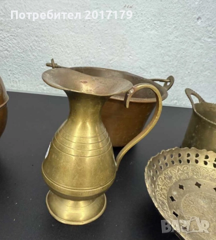 красива месингова купа чиния, снимка 4 - Антикварни и старинни предмети - 52589843