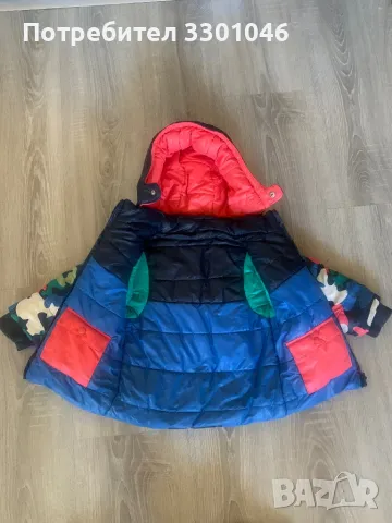 Детско зимно яке за момче Boboli, снимка 6 - Детски якета и елеци - 47651378