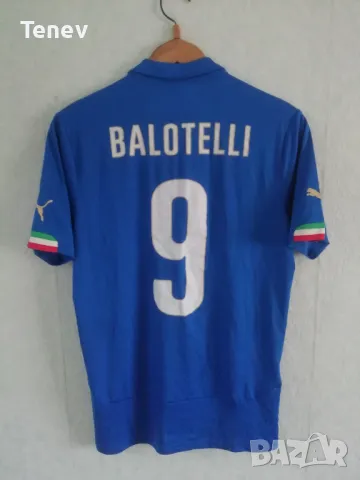 Италия Балотели оригинална тениска фланелка футболна размер М Balotelli Italy Puma