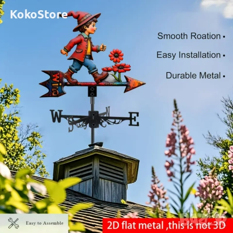 Ветропоказател , ветропоказатели - видове, снимка 6 - Декорация за дома - 52156676