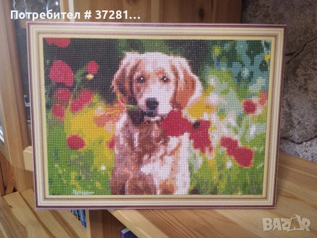 Диамантени гоблени готови изработени размер 30/40см с рамка.