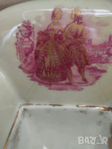 порцеланова кутия за бижута-кресло, снимка 2 - Антикварни и старинни предмети - 43104188