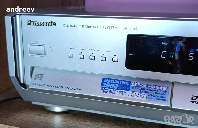 Panasonic SA-HT80, снимка 2 - Ресийвъри, усилватели, смесителни пултове - 51098151