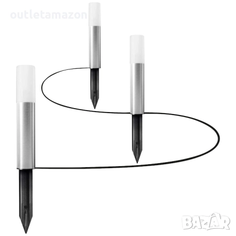 Комплект Ledvance Smart+ WiFi Garden 3 Pole смарт външна лампа от 3 части