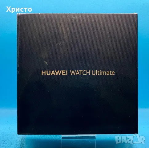 НОВ!!! Huawei Watch Ultimate Colombo Black Zircon-Based Amorphous Alloy, снимка 5 - Смарт часовници - 48413442