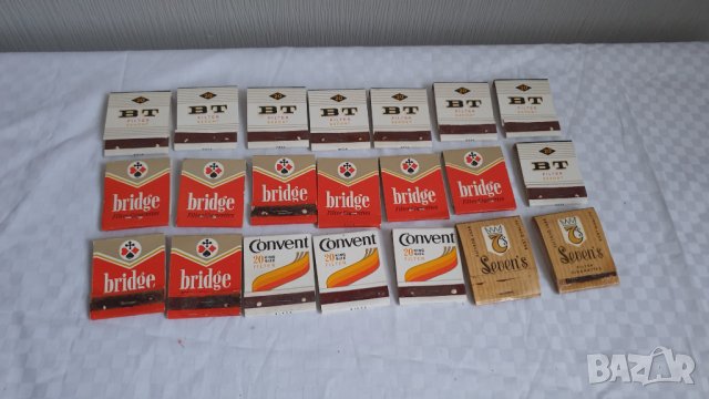 Стари български кибрити , кибрит - реклама цигари - 21 броя, снимка 6 - Колекции - 43715765