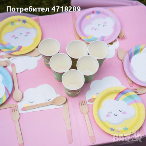 Декор Облаче за детски рожден ден, изписване или кръщене - под наем, снимка 8 - Други - 53214915