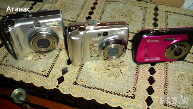 Фотоапарати - CANON  NIKON  ROLLEI , снимка 1